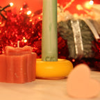 Vela Castiçal — Marble Flame